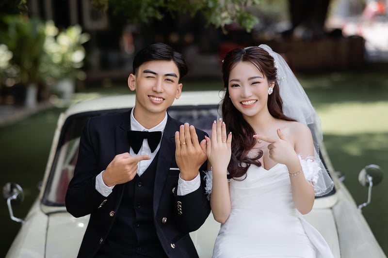 Bride with Bouquet